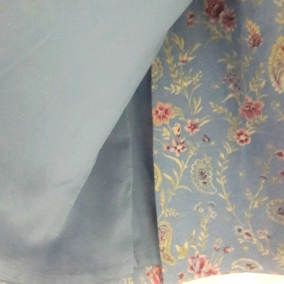 Statements by Danielle floral embellished wrap maxi skirt vintage 8 petite - Picture 3 of 16